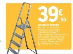 E.Leclerc Escabeau 5 Marches offre