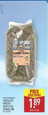 ALDI Lentilles Vertes Hauts-de-France offre