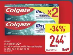 ALDI COLGATE Dentifrices offre