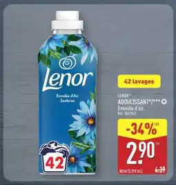 ALDI Lenor Adoucissant Envolée d'air offre