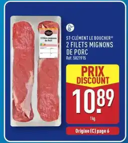 ALDI 2 filets mignons de porc offre