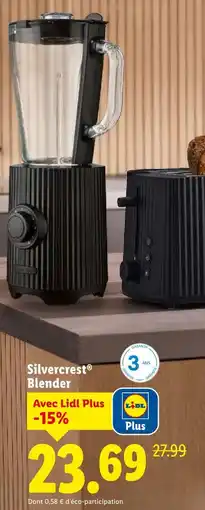 Lidl Silvercrest blender offre