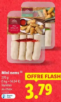 Lidl Vitasia mini nems offre