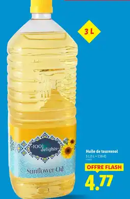 Lidl 1001 delights huile de tournesol offre