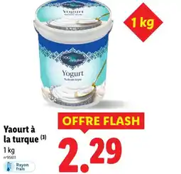 Lidl 100 delights yaourt à la turque offre