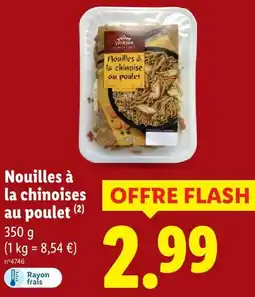 Lidl Vitasia nouilles à la chinoise au poulet offre