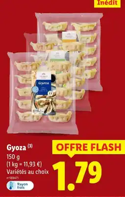 Lidl Tanoshi gyoza offre