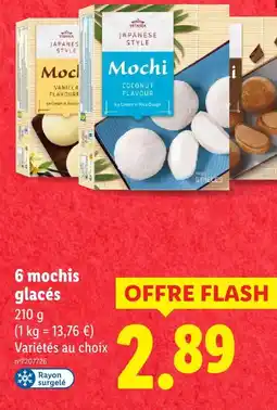 Lidl Vitasia 6 mochis glacés offre