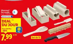 Lidl Silvercrest set à sushis offre