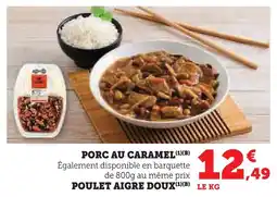 U Express Porc au caramel offre