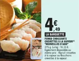 E.Leclerc Express Funko croissants crevettes à la vapeur merveilles d'asie offre