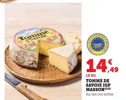 U Express Masson tomme de savoie igp offre