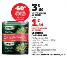 U Express Cassegrain légumes offre