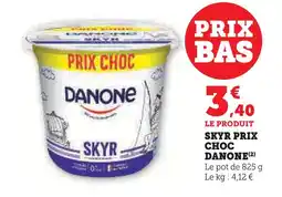 U Express Danone skyr prix choc offre
