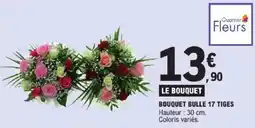 E.Leclerc Express Bouquet bulle 17 tiges offre