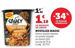 Hyper U Maggi - nouilles offre