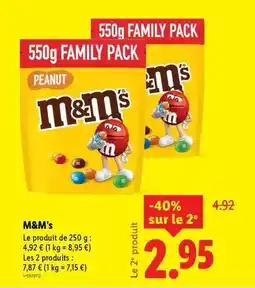 Lidl M&m's - snack offre