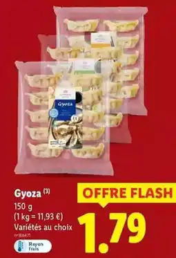 Lidl Vitasia - gyoza offre