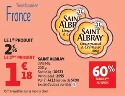 Auchan Supermarché Saint albray offre