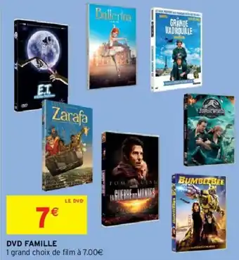 Intermarché Hyper DVD famille offre