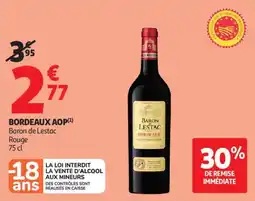 Auchan Supermarché Bordeaux aop offre