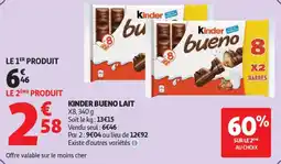 Auchan Supermarché Kinder bueno lait offre