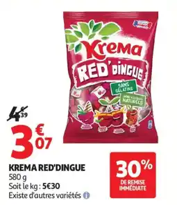 Auchan Supermarché Krema red'dingue offre