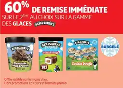 Auchan Supermarché Gamme des glaces bengjerry's offre