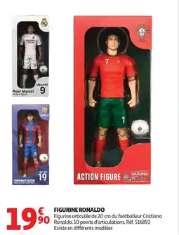 Auchan Supermarché Figurine ronaldo offre