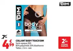 Auchan Supermarché Collant body touch dim offre