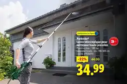 Lidl Parkside - lance télescopique pour nettoyeur haute pression offre