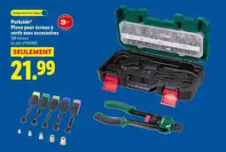 Lidl Parkside - pince pour écrous à sertir avec accessoires offre