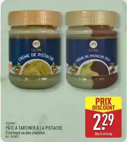 ALDI Pâte à tartiner à la pistache offre