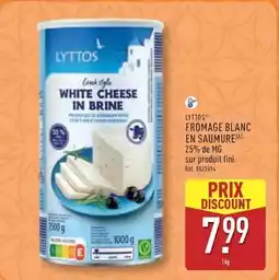 ALDI Saumure - fromage blanc en offre