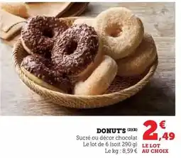 U Express Donut's offre
