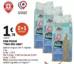 E.Leclerc Jardi Tous - foin pressé offre