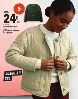 E.Leclerc Ii weste femme offre