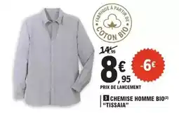 E.Leclerc Chemise homme bio offre