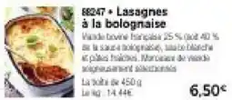 Thiriet Lasagnes à la bolognaise offre
