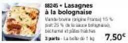 Thiriet Lasagnes à la bolognaise offre