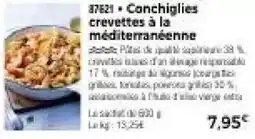 Thiriet Conchiglies crevettes à la méditerranéenne offre