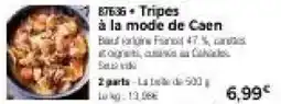 Thiriet Tripes à la mode de caen offre