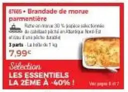 Thiriet Brandade de morue parmentière offre