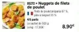 Thiriet Nuggets de filets de poulet offre