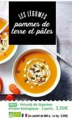 Thiriet Velouté de légumes d'hiver biologique - 2 parts: offre