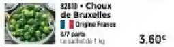Thiriet Choux de bruxelles offre