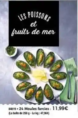 Thiriet 24 Moules farcies offre
