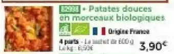 Thiriet Patates douces en morceaux biologiques offre