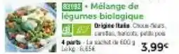 Thiriet Mélange de légumes biologique offre
