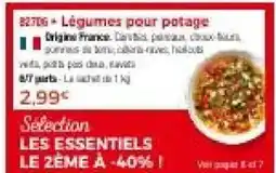 Thiriet Légumes pour potage offre